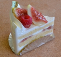 いちじくのショートケーキ