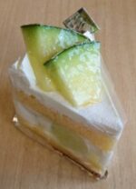 メロンのショートケーキ